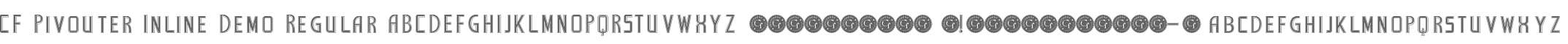 CF Pivouter Inline Demo