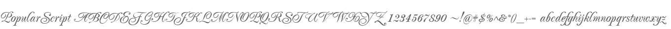 PopularScript
