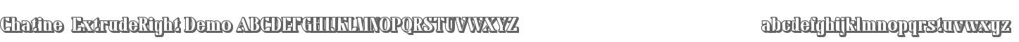 Chatine Extrude Right Demo