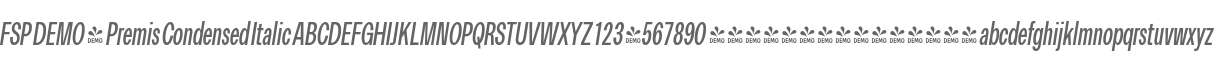 FSP DEMO - Premis Condensed
