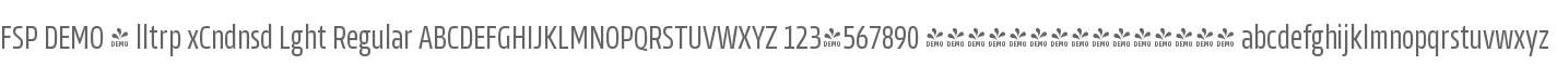 FSP DEMO - lltrp xCndnsd Lght