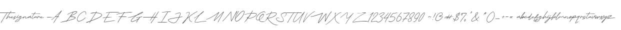 Thesignature