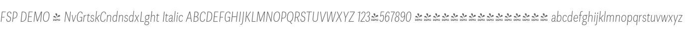 FSP DEMO - NvGrtskCndnsdxLght