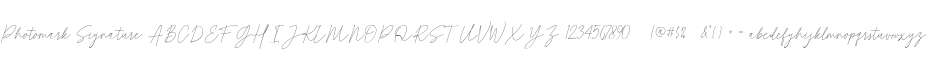 Photomark Signature