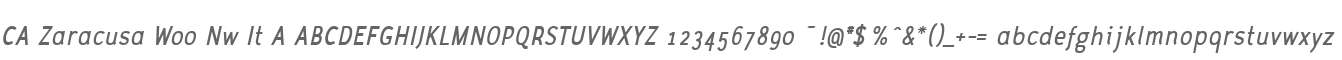 CA Zaracusa W00 Nw It A