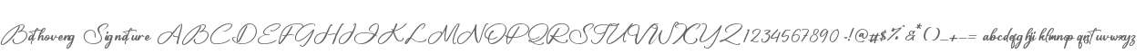 Bathoveng Signature