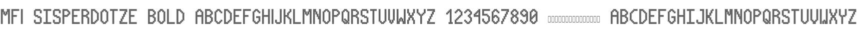 MFI Sisperdotze