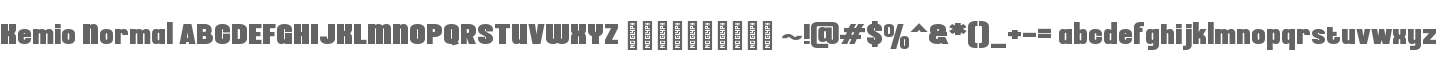 Kemio Normal