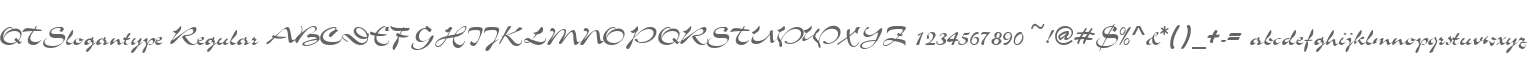 QTSlogantype Regular