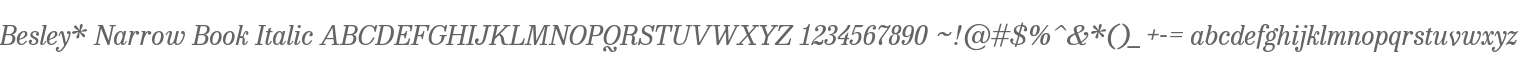 Besley* Narrow