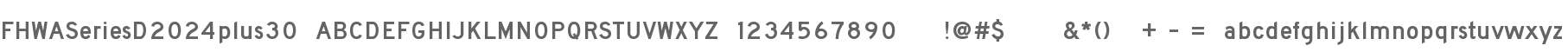 FHWASeriesD2024