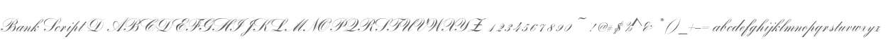 Bank Script D