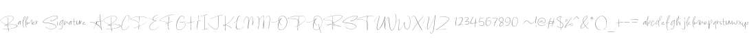 Ballmer Signature