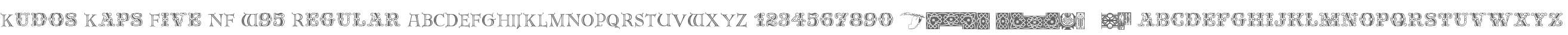 Kudos Kaps Five NF W95 Regular