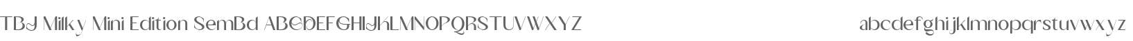 TBJ Milky SemBd
