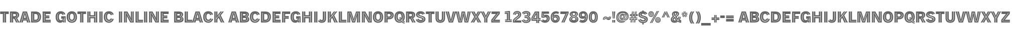 TradeGothicInline-Black