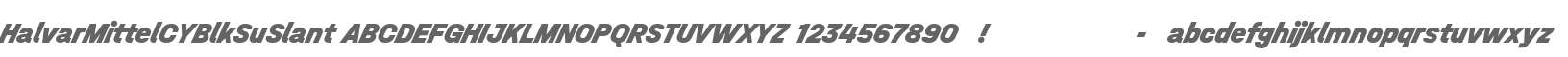 Halvar Mittel CY Blk SuSlant