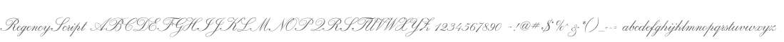 RegencyScript