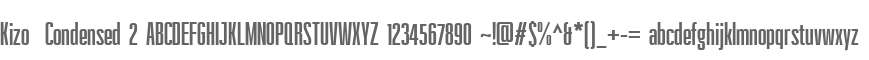 Kizo  Condensed 2