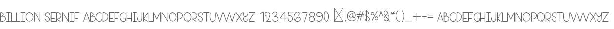 Billion Sernif