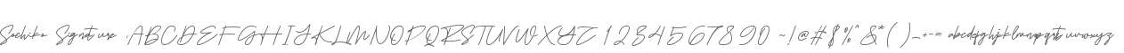 Sochiko Signature
