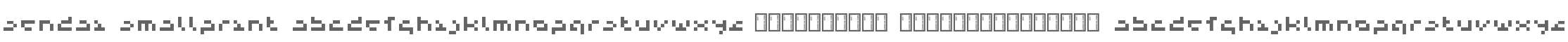 Sendai Smallprint