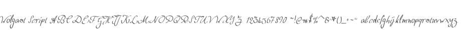 Wolgast Script