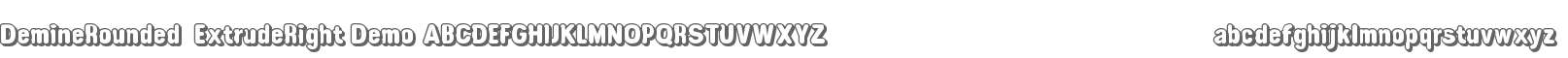 Demine Rounded Extrude Right Demo