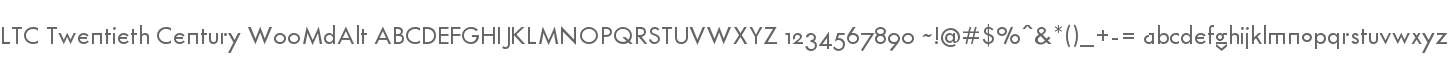 LTC Twentieth Century W00MdAlt