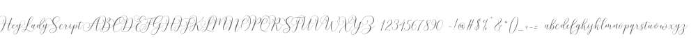 Hey Lady Script