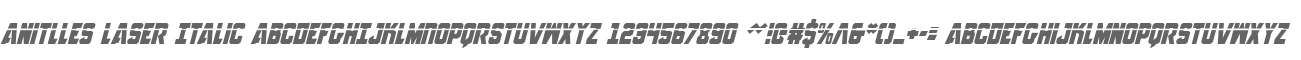 Anitlles Laser Italic
