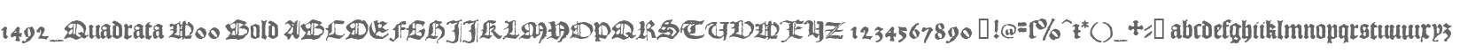 1492_Quadrata W00 Bold
