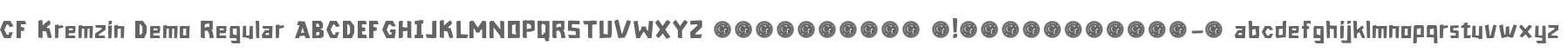 CF Kremzin Demo