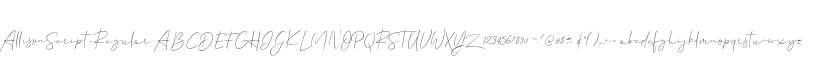 AllisonScript-Regular