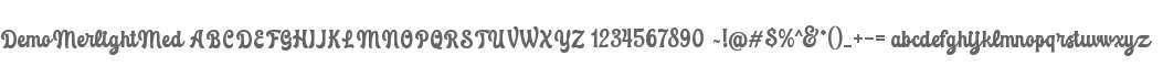 Demo Merlight Med