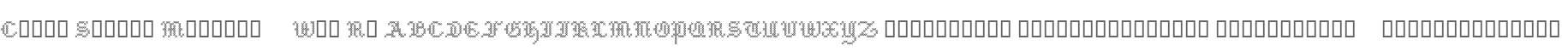 Cross Stitch Medieval W95 Rg