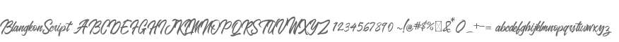 BlangkonScript