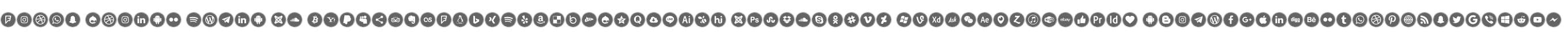 Icons Social Media 15