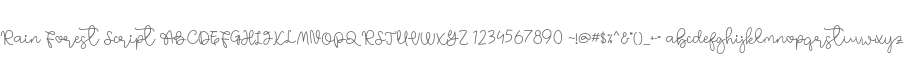Rain Forest Script
