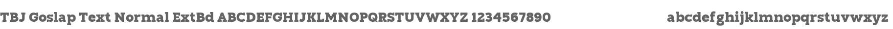 TBJ Goslap ExtBd Text