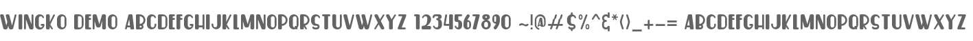 Wingko Demo