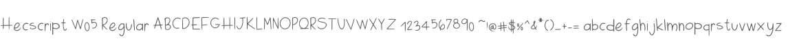 HecscriptW05-Regular