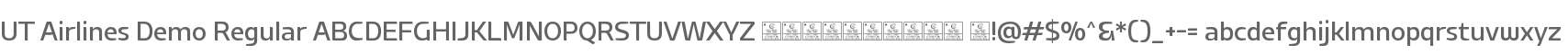 UT Airlines Demo