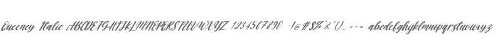 Queency Italic