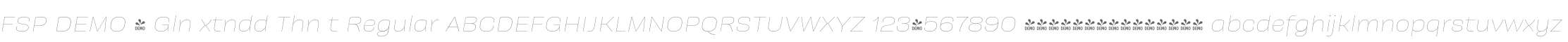 FSP DEMO - Gln xtndd Thn t