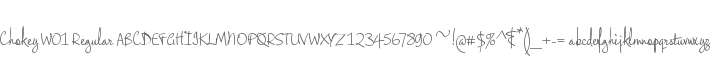 Chokey W01 Regular