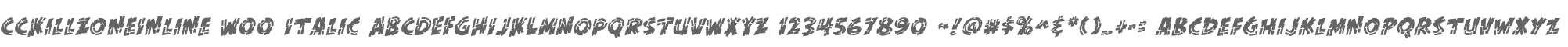 CCKillZoneInline W00 Italic