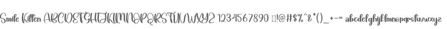 Smile Kitten