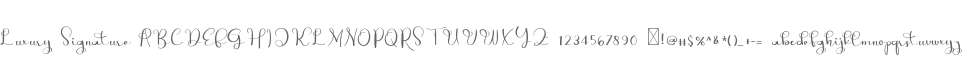 Luxury Signature