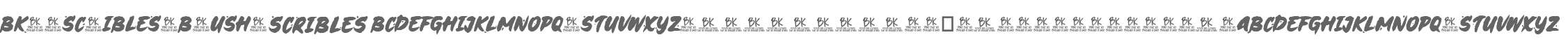 BKR Scribles Brush